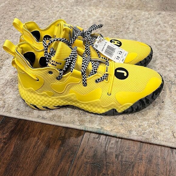 Adidas Harden Vol. 6 Taxi GV9586 Size 12 NWT BASKETBALL SHOES - Picture 1 of 11